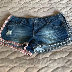 Jean shorts